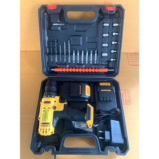 สว่านไร้สาย DEWALT 2 ระบบ(ธรรมดา) เจาะโลหะ เจาะไม้ แรงดันไฟฟ้า แบตเตอรี่ 18 โวลต์