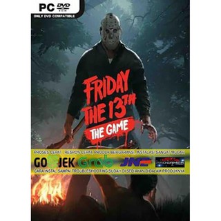 Friday THE 13TH THE GAME CD DVD เกมแล็ปท็อปสําหรับพีซีแล็ปท็อป