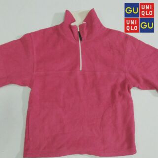 เสื้อfleece แบลน GU/uniqlo