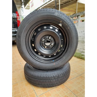 ยางBridgestone Ecopia EP150 175/65/15 ปี22พร้อมกะทะล้อ ซูซูกิสวิฟท์   / ซูซูกิเซียส/yaris (ราคา 1950/ล้อ)