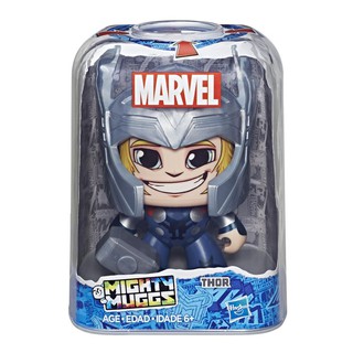 Marvel Mighty Muggs Thor ตุ๊กตาไมตี้ มัคส์ ธอร์ ลิขสิทธิ์ของแท้หัวหมุนได้มี 3 หน้า