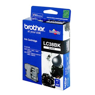 ตลับหมึกอิงค์เจ็ท LC-38BK ดำ Brother/LC-38BK Black Ink Cartridge, Brother