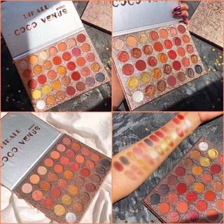 พาเลทอายแชโดว์ Dikalu coco venus eyeshadow​ palette​ 35​ Colors