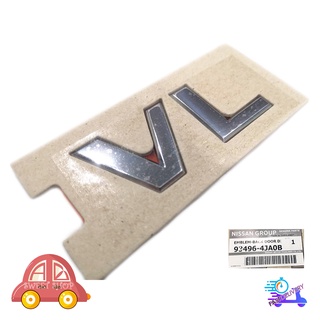 logo VL โลโก้ VL ติด Nissan Navara NP 300 ของ แท้ OEM ศูนย์ ห้าง มีบริการเก็บเงินปลายทาง