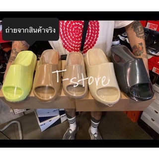 “Yeezy SLIDE” รองเท้าแตะ 🧡💚🖤 นิ่มสบายเกรดดีที่สุด style T-store