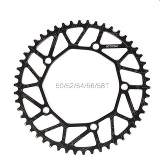 ใบจานหน้ารถจักรยาน Litepro 130 BCD 9 /10/11 Speed Hollow CNC Alloy สำหรับรถพับ ขนาดฟัน 52/54/56