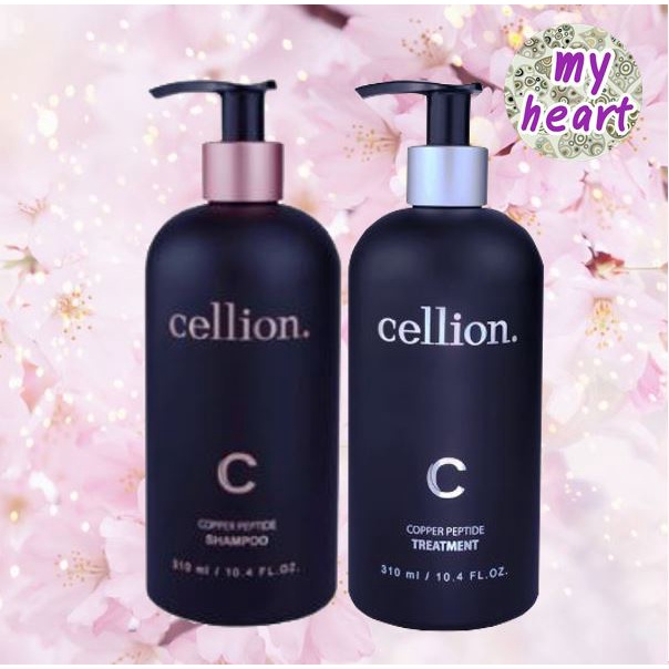 Cellion Hair Shampoo/Treatment 310/310 ml แชมพู ทรีทเม้นท์ สำหรับผมร่วง คัน และรังแค