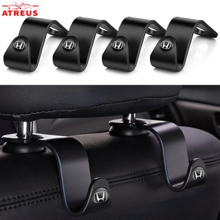 ตะขอแขวนเบาะหลังรถยนต์ อุปกรณ์เสริม สําหรับ Honda Civic CRV HRV BRV Accord Jazz Car Organizers 1 2 ชิ้น