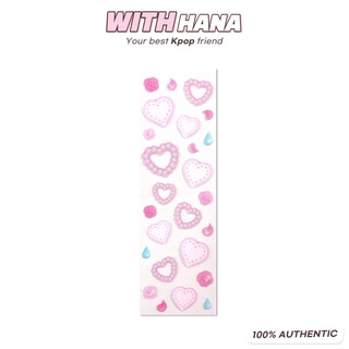 [READY STOCK] [Coral tree] Heart Lace Sticker