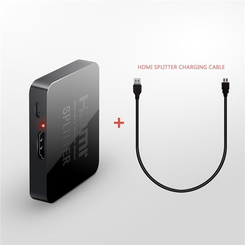 สวิตช์แยก HDMI 1 in 2 4k Splitter4K HDMI Full HD 1080p 1X2 Split 1 in 2 Out