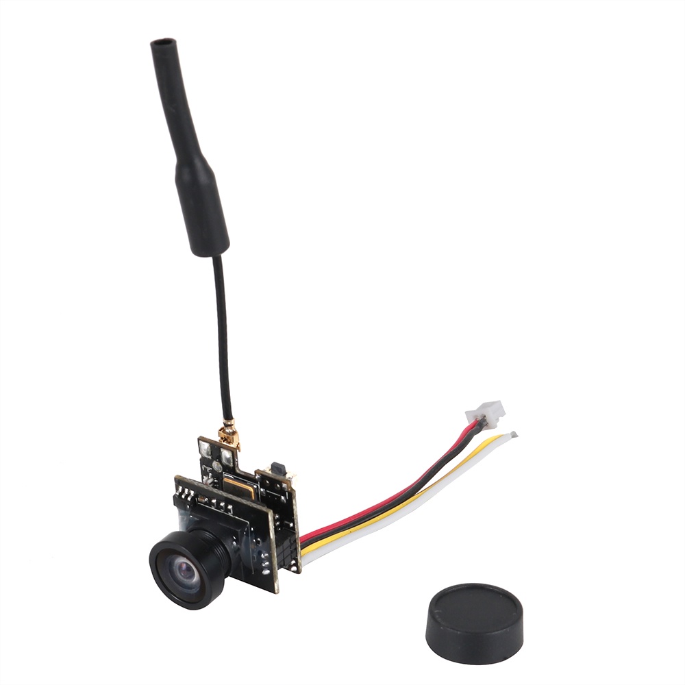 Rc Micro กล้อง FPV AIO 5.8G 25MW 40CH 800TVL เครื่องส่งสัญญาณ LST-S2 + กล้อง FPV พร้อม OSD สําหรับ Racing RC เครื่องบิน