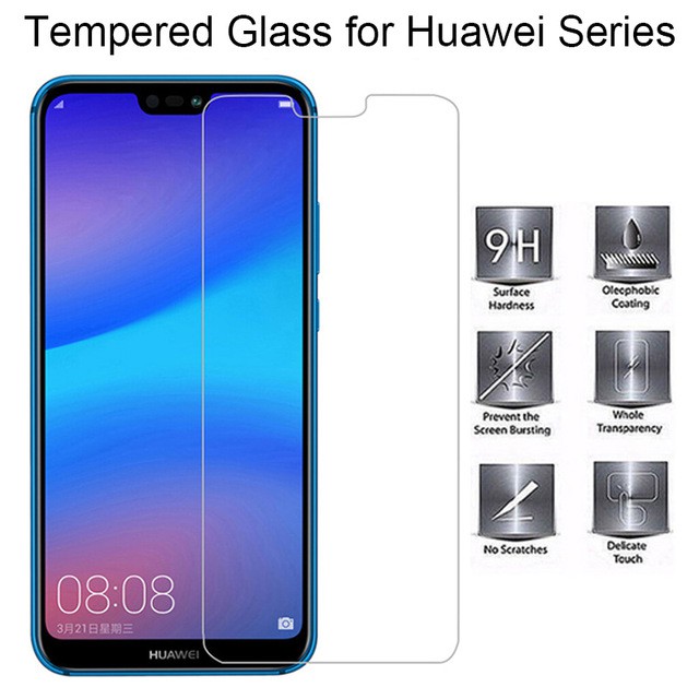 9H Huawei Honor 9i 10 V10 Play Nova 2 2i 3i 6 6i 7 7i 3 4 5i 5T 5Z 6 6SE Pro Plus Lite อุปกรณ์กันรอยหน้าจอ ฟิล์มกระจกนิรภั โฟกัส