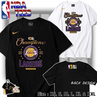 เสื้อขาว เสื้อวินเทจชาย เสื้อยืดสีขาว - แชมป์ NBA 2020 |เสื้อมนต์ LexsTEES เสื้อสาวอวบ เสื้อเบลาส์