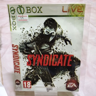 แผ่นเกมส์ เอ็กบ็อกซ์ Xbox 360 Syndicate ซินดิเคท