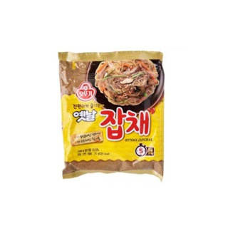 Ottogi Japchae จับแช “ผัดวุ้นเส้นเกาหลี” 오뚜기 옛날 잡채 라면1 แพ็ค 4ซอง