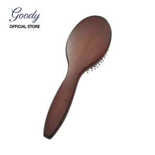 Goody 45668หวีแปรงขนหมูป่าผสมไนลอน สีน้ำตาล นำเข้าจากประเทศอเมริกา Smooth Blends Boar Ceramic Oval