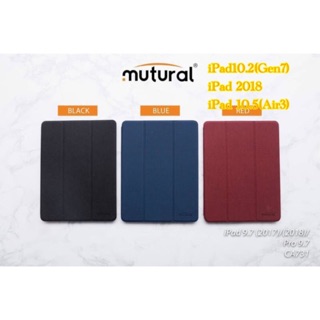 Mutural เคสไอแพคใส่ปากกาได้ สำหรับ ไอแพค Mini5, ไอแพคAir3(10.5), ไอแพค2018(9.7), ไอแพคPro11, ไอแพค Pro 12.9(Gen3)