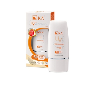 [3SL8NBQ ลด 5%] KA UV Protection Whitening Cream SPF50 PA+++(สี pastel) 50 g. / เคเอ ยูวี โปรเทคชั่น ไวเทนนิ่ง ครีม