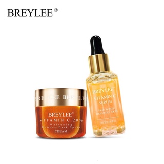 BREYLEE vitamin c whitening set 2 Pcs Remove Dark Spots (serum +  Cream) 17ml+40g