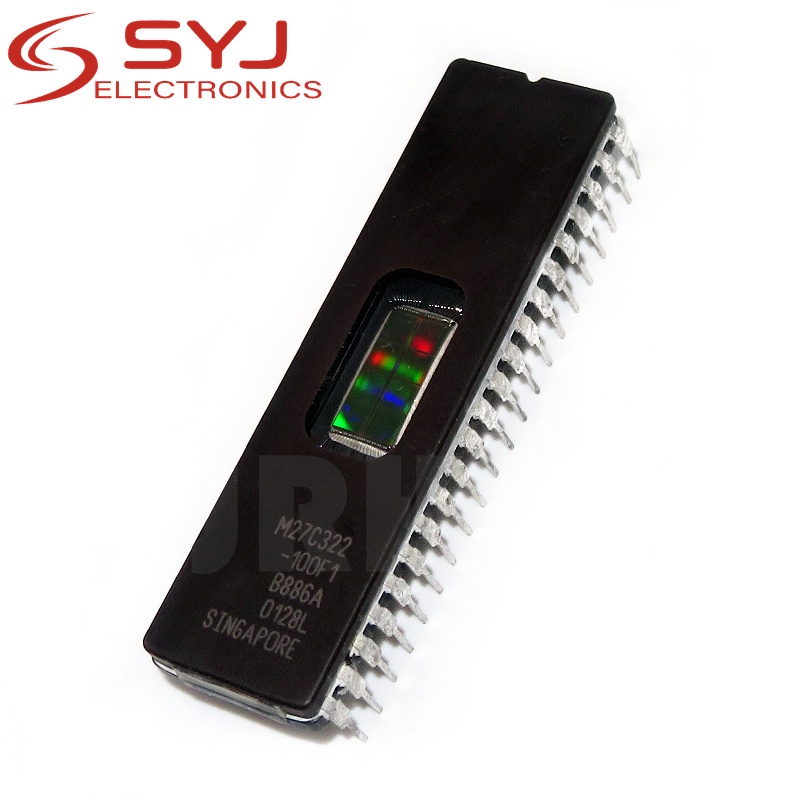 ส่วนประกอบอิเล็กทรอนิกส์ M27C322-100 10 F1-120 F1 M27C322 Cdip - 42 tta3 -
