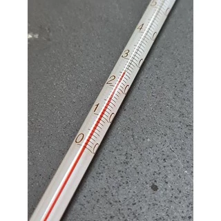 0-100 C ปรอท เทอร์โมมิเตอร์ ปรอทวัดอุณหภูมิ แบบแท่ง 30ซม.