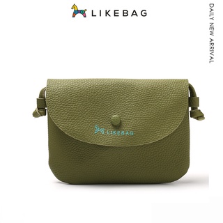 Likebag  การออกแบบตราสินค้า Niche Messenger กระเป๋าแฟชั่นสุภาพสตรี Tote Soft Messenger Bag