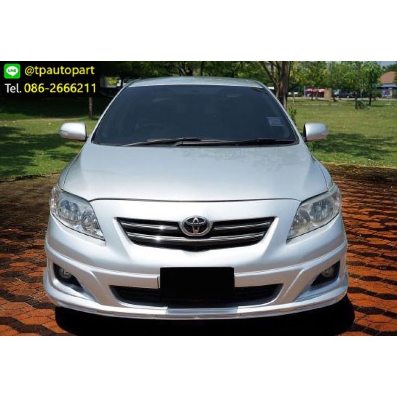 ชุดแต่งรก ชุดแต่งรถยนต์ ชุดแต่งอัลตีส Toyota Altis 2008 2009 สเกิร์ตรอบคัน Sportivor จาก Tp-Autopart