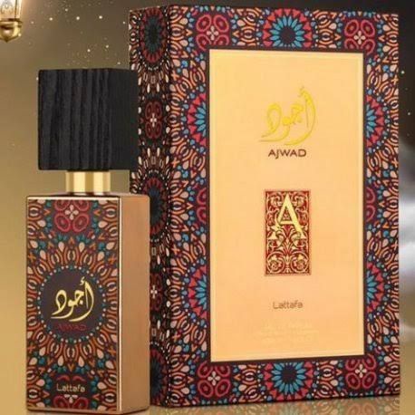 แท้100% น้ำหอม​อาหรับ​ Ajwad Eau de Parfum 60ml by Lattafa Perfume Spray น้ำหอมดูไบ​