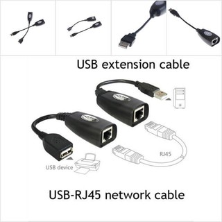 【MRDU】อะแดปเตอร์ขยายสายแลน Usb อีเธอร์เน็ต RJ45 Cat5e 6