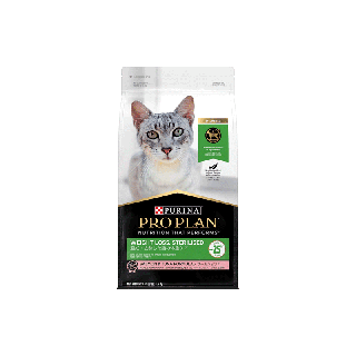 PRO PLAN®ADULT CAT StrlsWghLoss โปรแพลน®อาหารแมวโต สำหรับแมวควบคุมน้ำหนัก/ทำหมัน สูตรปลาแซลมอนและทูน่า ชนิดเม็ด 1.5กก.
