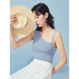Baby Blue เสื้อสายเดี่ยวแขนกุด