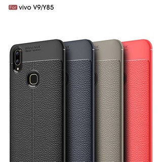 MobileCare Case Vivo V7, V7+ Plus,V5 Plus.V9,Y85,V11i,V11 Pro,V15,V15 Pro,V17,V17 Pro,V19 Litchi Leather PU Back Cover