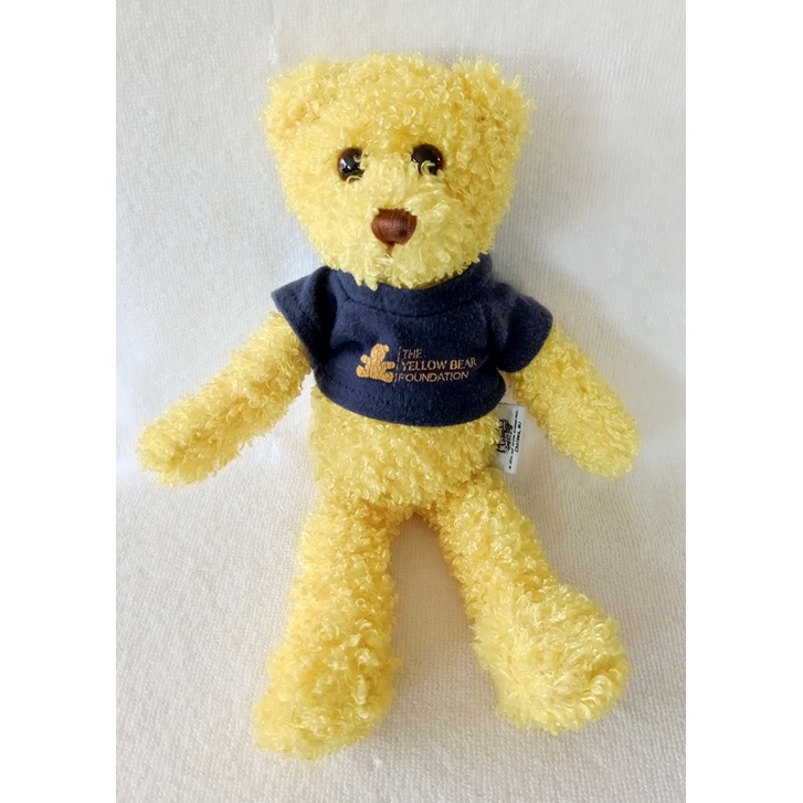 ตุ๊กตาหมี CHELSEA Teddy Bear The Yellow Bear ขนาด 11 นิ้ว ป้าย CHELSEA Teddy Bear