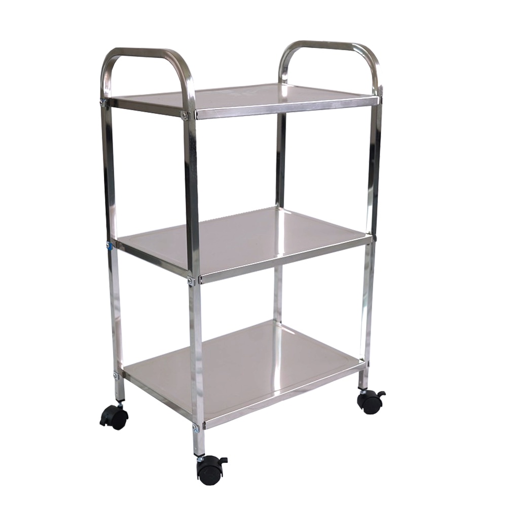 JTLรถเข็นสแตนเลส รถเข็นสแตนเลส 3 ชั้น 3 Tiers Trolley Stainless trolley HP4832