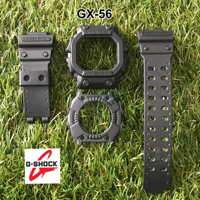 กรอบสาย G-shock 💯 % รุ่น GX-56BB ยักษ์ดำ