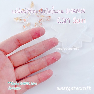 แม่พิมพ์ฝาปิดชิ้นงาน Shaker  CSM S071