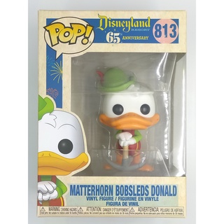 Funko Pop Disney Disneyland 65th Anniversary - Matterhorn Bobsleds Donald : 813 (กล่องมีตำหนินิดหน่อย)