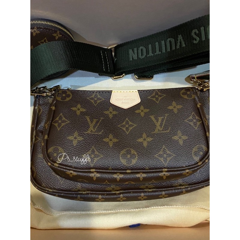 ขายเท หลุดจองใบเดียวเท่านั้น New Lv multi Pochette dc20