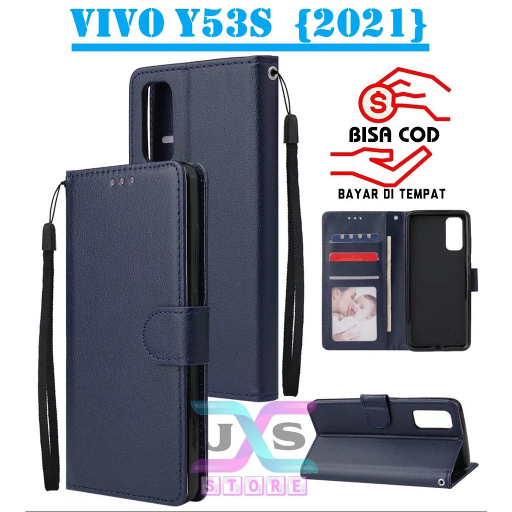 ฝาครอบหนังสือ HP สําหรับ VIVO Y53S (2021) / FLIP WALLET สําหรับ VIVO Y53S (2021) / ซองหนังสําหรับ VI
