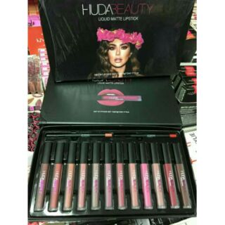 (point up)เซตลิป Huda12สี งานนี้เป็นงานใหม่