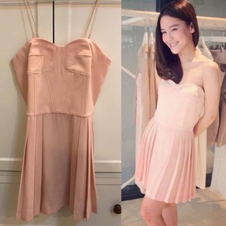 Vickteerut dress ชมพูอ่อน size us2 แก้เป็น us0 ใส่ครั้งเดียวค่ะ