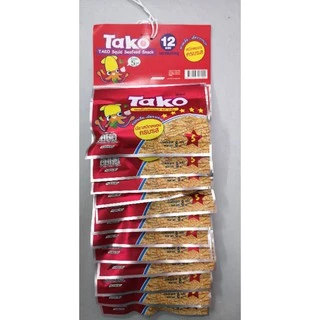 ทาโกะ​ ปลาหมึกครบรสขนาด8กรัม​ x​ 12ชิ้นครับ
