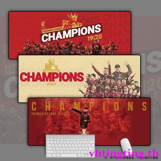 {สินค้ามาใหม่}! Red Army Liverpool แผ่นรองเมาส์คีย์บอร์ดขนาดใหญ่แผ่นรองโต๊ะโลโก้ทีมลิเวอร์พูล