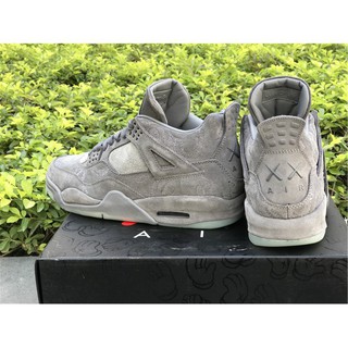 gray suede jordan 4