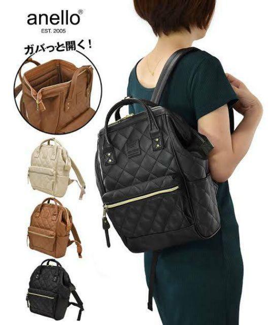 Anello Quilting Backpack Shopee Thailand