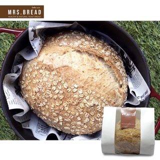 Oat  sourdough bread (สูตรนี้เนื้อนุ่มขึ้น เหนียวหนึบน้อย)