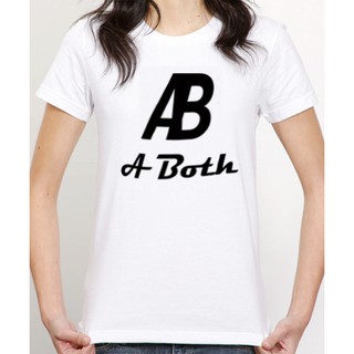 A Both เสื้อยืด คอกลม สีขาว (ผู้หญิง)
