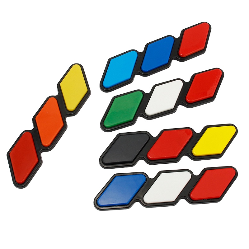 1 ✿ Abs TRD กระจังหน้ารถยนต์ สามสี ลายตราสัญลักษณ์ประจําชาติ ตาข่าย สล็อต กระจังหน้ารถยนต์ ตราอุปกรณ์ตกแต่ง สําหรับ Toyota Tacoma 4Runner Tundra - รูปที่ 2