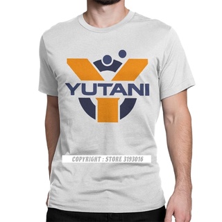 Yutani เสื้อยืดลําลอง แขนสั้น พิมพ์ลายเอเลี่ยน เวย์แลนด์ พลัสไซซ์ สําหรับผู้ชายSize S-5XL