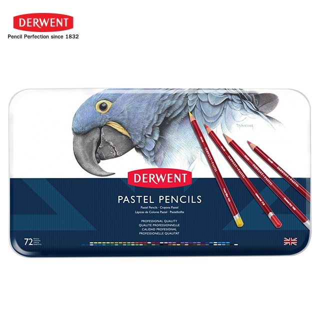 DERWENT สีไม้ชอลค์ 72 สี (Pastel pencils 72 colours)